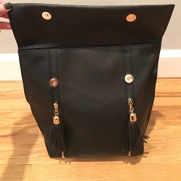 Express Pebbled Tassel Backpack - Picture 3 of 6